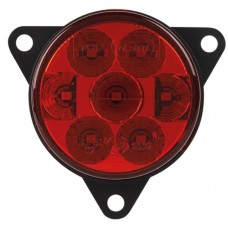 Lámpa 2 funkciós, helyzet és fék LED 12-24V piros